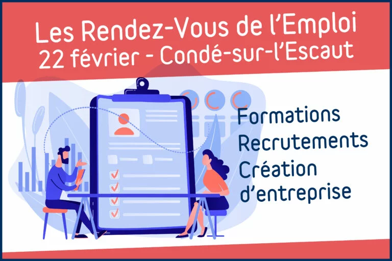 Premier RDV de l’Emploi 2024 à Condé-sur-l’Escaut !