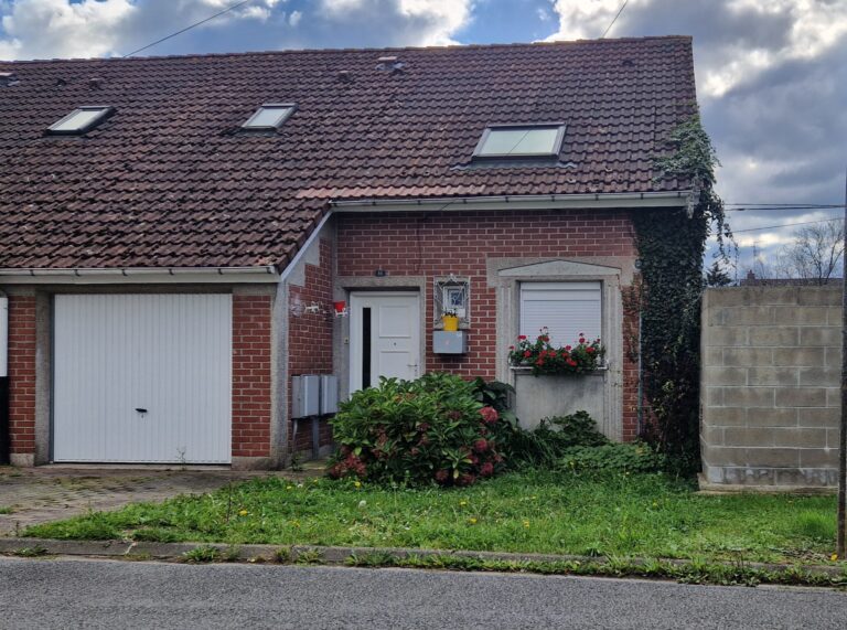 BRUAY SUR ESCAUT – Maison 3/4 chambres